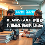 BEAMS GOLF 春夏系列甜品配色如何打破高尔夫穿搭常规?(图4) BEAMS GOLF 春夏系列甜品配色如何打破高尔夫穿搭常规?(图4)