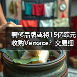 奢侈品牌或将15亿欧元收购Versace?交易细节待定(图1) 奢侈品牌或将15亿欧元收购Versace?交易细节待定(图1)