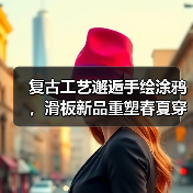 复古工艺邂逅手绘涂鸦,滑板新品重塑春夏穿搭风格(图4) 复古工艺邂逅手绘涂鸦,滑板新品重塑春夏穿搭风格(图4)