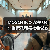 MOSCHINO 秋冬系列:幽默讽刺与社会议题的创新表达(图3) MOSCHINO 秋冬系列:幽默讽刺与社会议题的创新表达(图3)