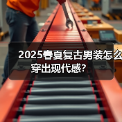 2025春夏复古男装怎么穿出现代感？（图2）