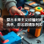 复古未来主义碰撞时间传承,联名眼镜系列即将登场(图1) 复古未来主义碰撞时间传承,联名眼镜系列即将登场(图1)