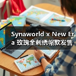 Synaworld x New Era 玫瑰金刺绣帽款发售倒计时（图1）