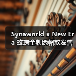 Synaworld x New Era 玫瑰金刺绣帽款发售倒计时（图3）