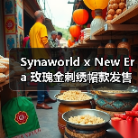 Synaworld x New Era 玫瑰金刺绣帽款发售倒计时（图2）