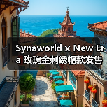 Synaworld x New Era 玫瑰金刺绣帽款发售倒计时（图4）