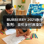 BURBERRY 2025秋冬系列:英伦乡村浪漫如何重塑经典格纹?(图2) BURBERRY 2025秋冬系列:英伦乡村浪漫如何重塑经典格纹?(图2)