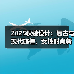 2025秋装设计:复古与现代碰撞,女性时尚新灵感(图3) 2025秋装设计:复古与现代碰撞,女性时尚新灵感(图3)