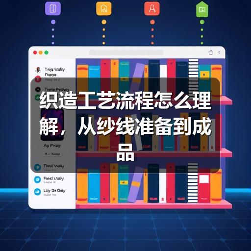 织造工艺流程怎么理解,从纱线准备到成品检验的完整说明