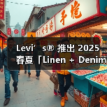 Levi’s® 推出 2025 春夏「Linen + Denim」系列(图4) Levi’s® 推出 2025 春夏「Linen + Denim」系列(图4)