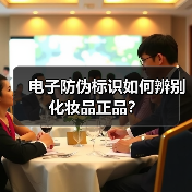 电子防伪标识如何辨别化妆品正品？