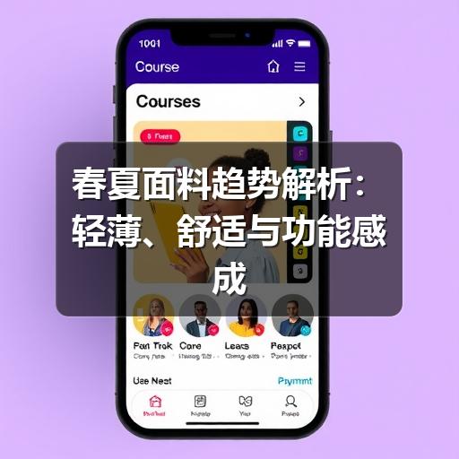 春夏面料趋势解析:轻薄、舒适与功能感成为选择重点
