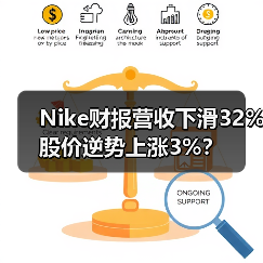 Nike财报营收下滑32% 股价逆势上涨3%？（图4）