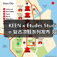 KEEN x Études Studio 复古凉鞋系列发布 双色设计高可塑性(图3) KEEN x Études Studio 复古凉鞋系列发布 双色设计高可塑性(图3)
