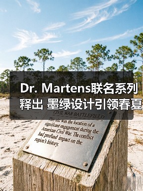 Dr. Martens联名系列释出 墨绿设计引领春夏穿搭新风潮（图2）