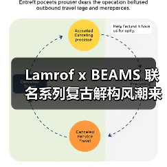 Lamrof x BEAMS 联名系列复古解构风潮来袭(图1) Lamrof x BEAMS 联名系列复古解构风潮来袭(图1)