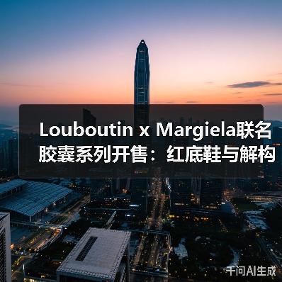 Louboutin x Margiela联名胶囊系列开售:红底鞋与解构美学的碰撞(图1) Louboutin x Margiela联名胶囊系列开售:红底鞋与解构美学的碰撞(图1)