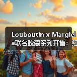 Louboutin x Margiela联名胶囊系列开售:红底鞋与解构美学的碰撞(图4) Louboutin x Margiela联名胶囊系列开售:红底鞋与解构美学的碰撞(图4)