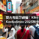 复古与前卫碰撞！Kiko Kostadinov 2025秋冬系列灵感源自波西米亚艺术家