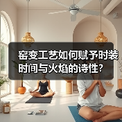 窑变工艺如何赋予时装时间与火焰的诗性？（图1）