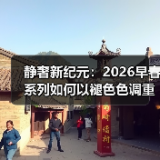 静奢新纪元:2026早春系列如何以褪色色调重塑奢侈内核(图2) 静奢新纪元:2026早春系列如何以褪色色调重塑奢侈内核(图2)