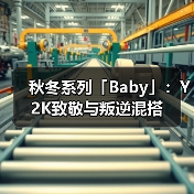秋冬系列「Baby」：Y2K致敬与叛逆混搭（图4）