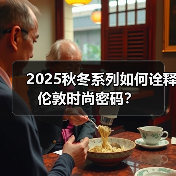 2025秋冬系列如何诠释伦敦时尚密码?(图3) 2025秋冬系列如何诠释伦敦时尚密码?(图3)