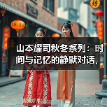 山本耀司秋冬系列:时间与记忆的静默对话,服饰如何诠释变化?(图1) 山本耀司秋冬系列:时间与记忆的静默对话,服饰如何诠释变化?(图1)