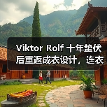 Viktor Rolf 十年蛰伏后重返成衣设计,连衣裙成新焦点?(图2) Viktor Rolf 十年蛰伏后重返成衣设计,连衣裙成新焦点?(图2)