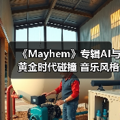 《Mayhem》专辑AI与黄金时代碰撞 音乐风格颠覆性突破(图3) 《Mayhem》专辑AI与黄金时代碰撞 音乐风格颠覆性突破(图3)