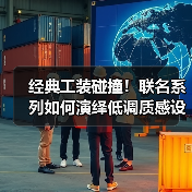 经典工装碰撞!联名系列如何演绎低调质感设计(图3) 经典工装碰撞!联名系列如何演绎低调质感设计(图3)