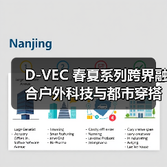 D-VEC 春夏系列跨界融合户外科技与都市穿搭