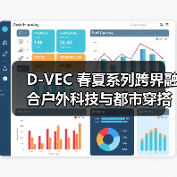 D-VEC 春夏系列跨界融合户外科技与都市穿搭（图2）