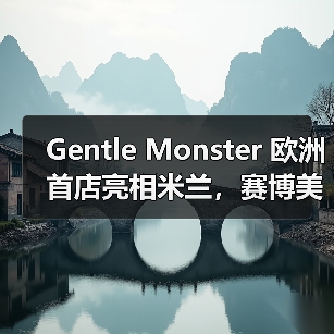 Gentle Monster 欧洲首店亮相米兰，赛博美学如何颠覆传统（图1）