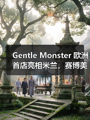 Gentle Monster 欧洲首店亮相米兰，赛博美学如何颠覆传统（图4）