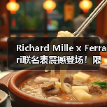 Richard Mille x Ferrari联名表震撼登场！限量75枚致敬经典赛车设计（图1）