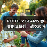 ROTOL x BEAMS 春夏别注系列：战衣灵感如何打造城市穿搭？（图2）