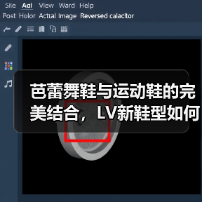 芭蕾舞鞋与运动鞋的完美结合，LV新鞋型如何定义时尚？（图1）