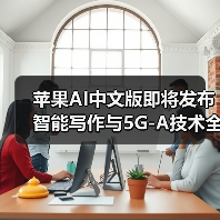 苹果AI中文版即将发布 智能写作与5G-A技术全面升级（图2）