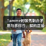 Tamme时装秀融合矛盾与多样性，解构正装元素（图3）