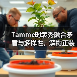 Tamme时装秀融合矛盾与多样性，解构正装元素（图4）