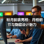 粉月腕表亮相：月相细节与隐藏设计魅力（图1）