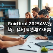 RuirUiruI 2025AW秀场：科幻灵感与Y3K美学的复古未来碰撞（图3）