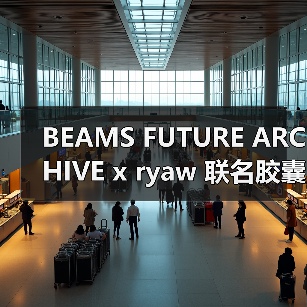 BEAMS FUTURE ARCHIVE x ryaw 联名胶囊系列：叶脉皱褶美学惊艳亮相（图3）