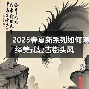 2025春夏新系列如何演绎美式复古街头风（图2）