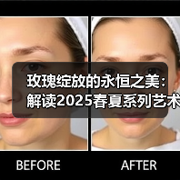 玫瑰绽放的永恒之美：解读2025春夏系列艺术美学（图4）