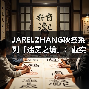 JARELZHANG秋冬系列「迷雾之境」：虚实交织的美学边界（图3）