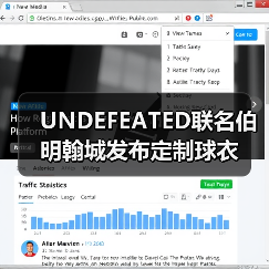 UNDEFEATED联名伯明翰城发布定制球衣（图4）