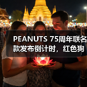 PEANUTS 75周年联名款发布倒计时，红色狗屋设计引期待