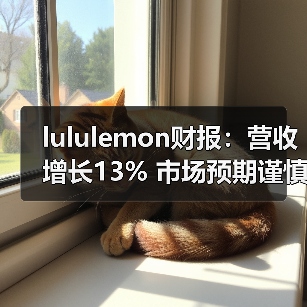 lululemon财报：营收增长13% 市场预期谨慎